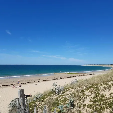 펜션 Charmante Maison De Plain Pied Avec 700m2 De Jardin Cloture Saint-Clément-des-Baleines